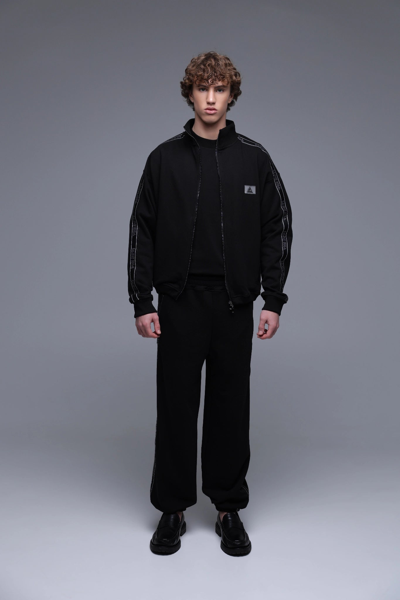 BLACK LUXE JOGGERS oversized fit luxury joggers