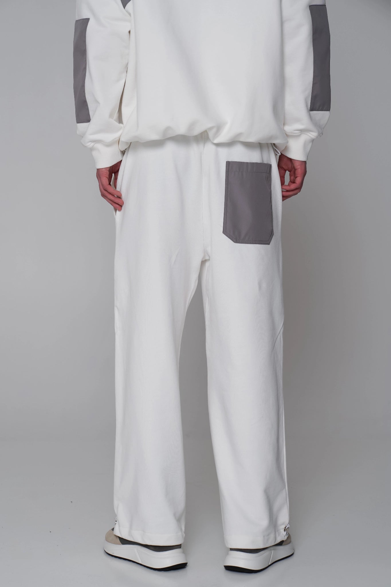MEN'S ADJUSTABLE PANTS CHAMPAGNE front