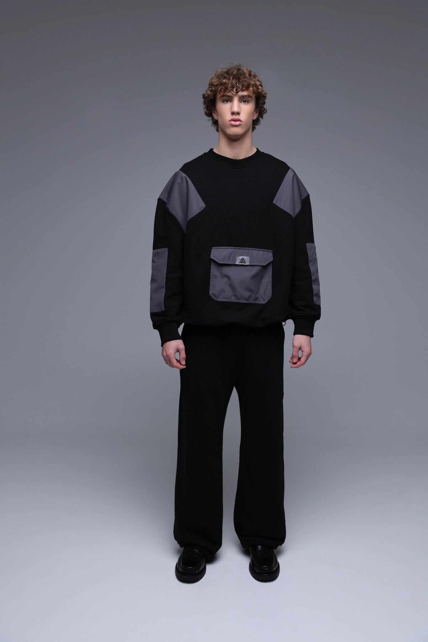 STONE CONTRAST PANTS side view