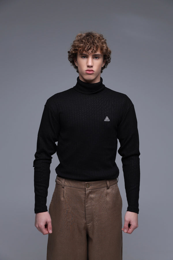 Black Mock-Top